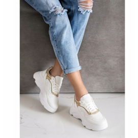 SHELOVET Adidași la modă alb 2