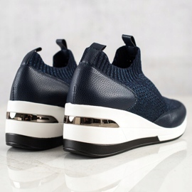 ARTIKER Adidași textili bleumarin albastru marin 1