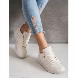 SHELOVET Adidași clasici bej 2