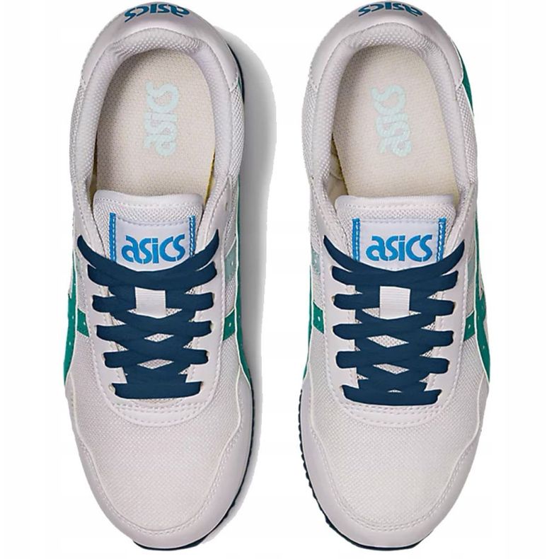 Asics Tiger Runner Gs Jr 1204A015-100 alb negru 1