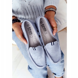 PH1 Mocasini San Marino din piele de căprioară albastră albastru 1