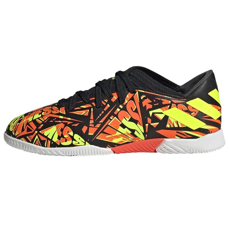 Ghete de fotbal Adidas Nemeziz Messi.3 In Jr FW7313 multicolor portocale 1 Ghete de fotbal Adidas Nemeziz Messi.3 In Jr FW7313 multicolor portocale 1