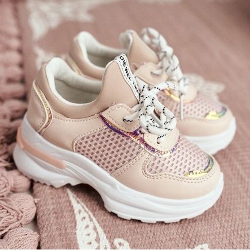 FRROCK Pantofi sport pentru copii roz Matylda 1