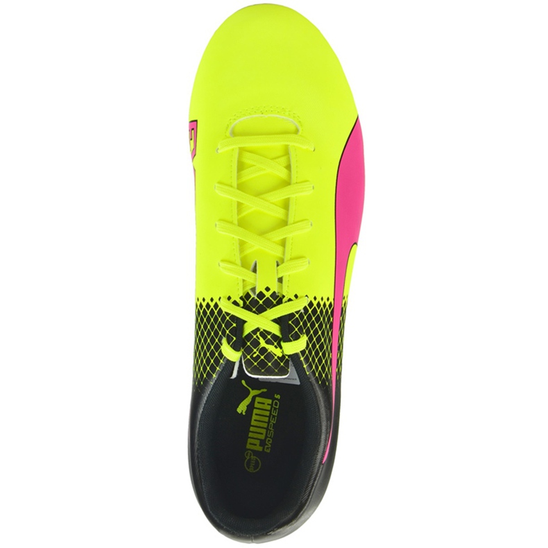 Ghete de fotbal Puma evoSPEED 5.5 Tricks Fg M 10359601 roz 1