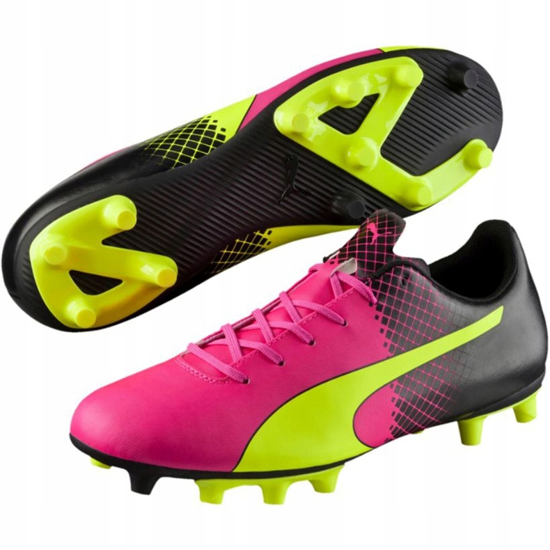 Ghete de fotbal Puma evoSPEED 5.5 Tricks Fg M 10359601 roz 4