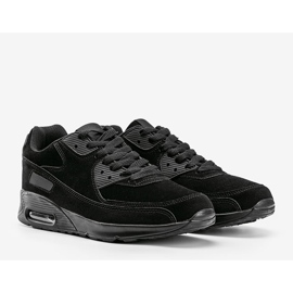 Adidași sport negri pentru bărbați Trever negru 1 Adidași sport negri pentru bărbați Trever negru 1