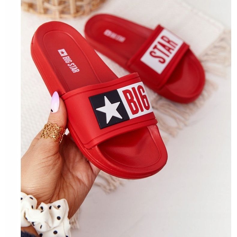 Papuci pentru copii Big Star DD374153 Roșu 1