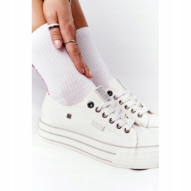 Big Star Adidași de damă Pe platforma mare HH274052 Platforma albă 1