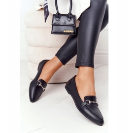 Mocasini dama Sergio Leone MK711 Negru 2