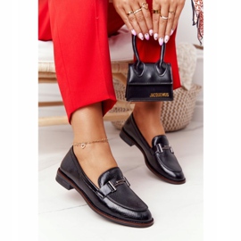 Mocasini dama Sergio Leone PB253 Negru 1