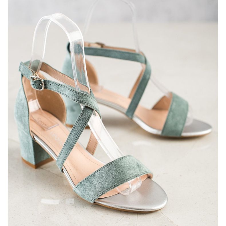 Sandale cu bretele Sergio Leone multicolor albastru 1