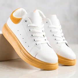 SHELOVET Adidași pe platforma galbenă 2