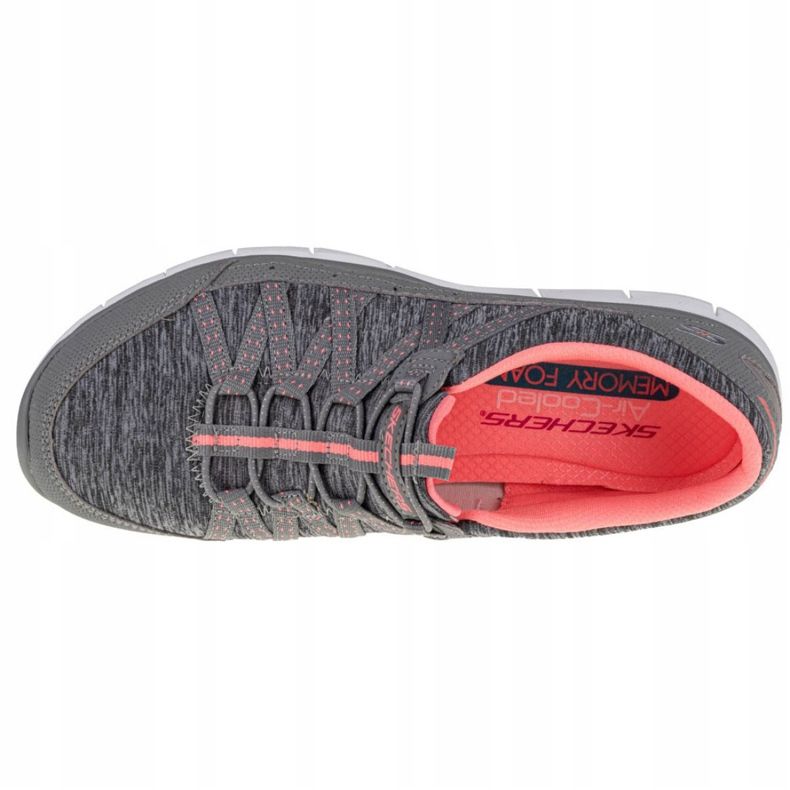 Pantofi Skechers Gratis Let's Cruise W 104008-GYCL gri 2