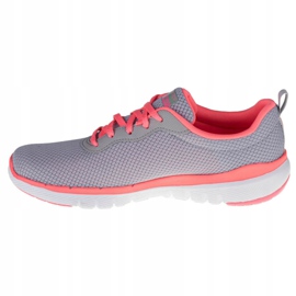 Pantofi Skechers Flex Appeal 3.0 First Insight W 13070-LGHP gri 1