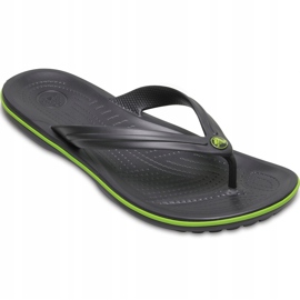 Papuci Crocs Crocband Flip grafit verde 11033 OA1 multicolor 2
