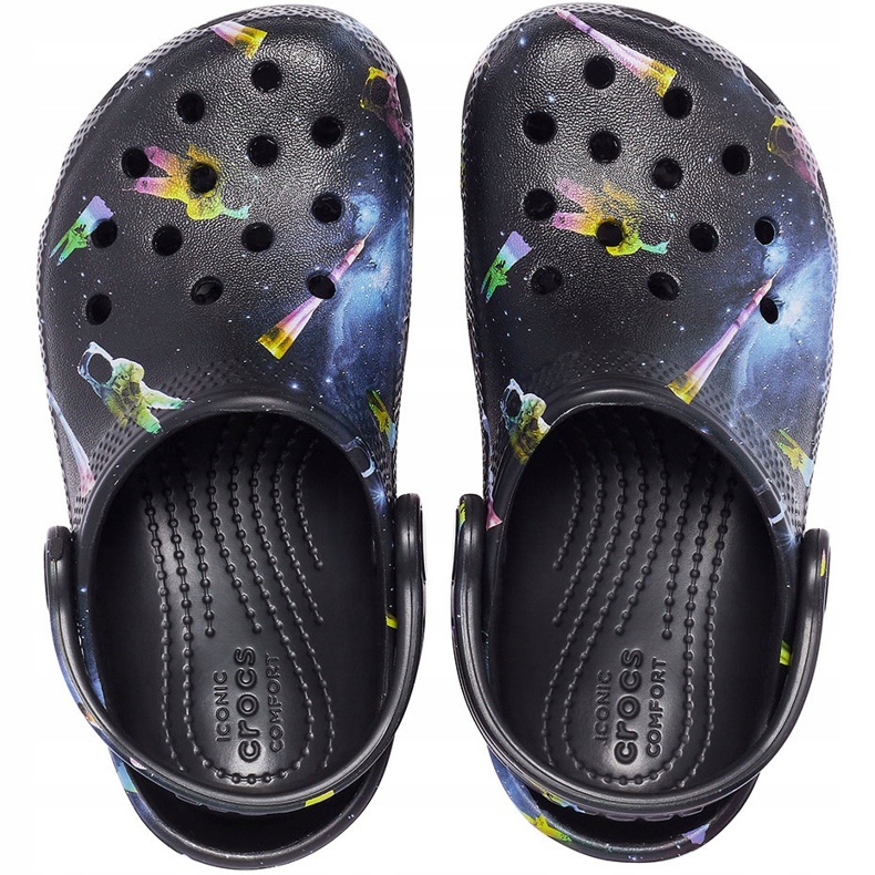Crocs copii Classic Out Of This World Ii Clog negru 206818 001 1