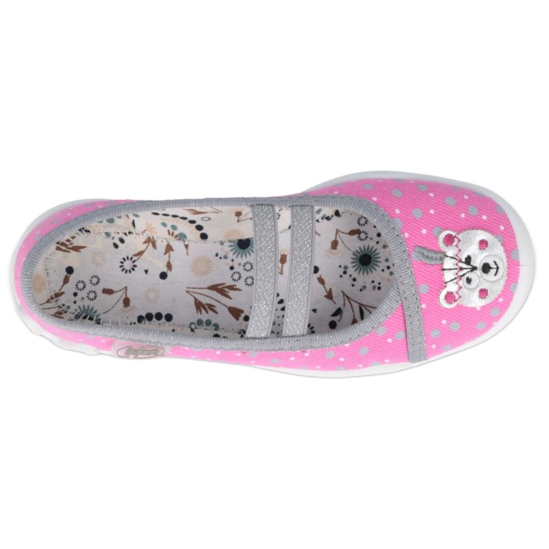 Încălțăminte pentru copii Ballerine Befado 116X284 roz argint gri 2