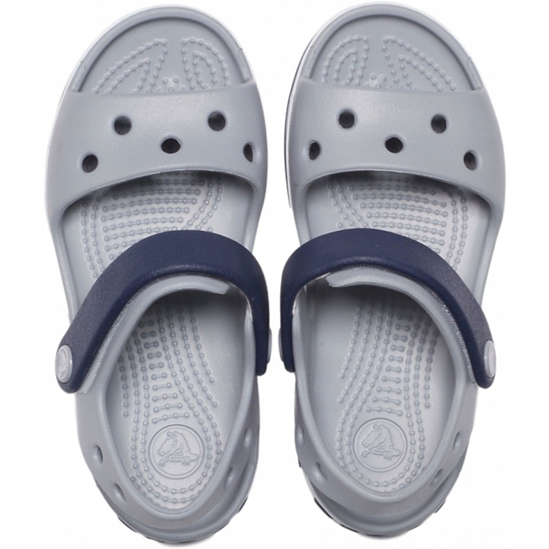 Sandale Crocs pentru copii Crosband Sandal Kids gri-bleumarin 12856 01U albastru marin 1