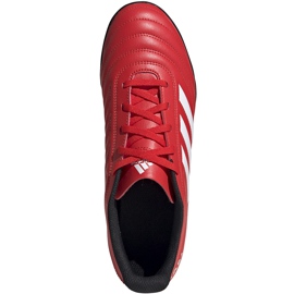 Pantofi de fotbal Adidas Copa 20.4 Tf roșu G28521 roşu roşu 1
