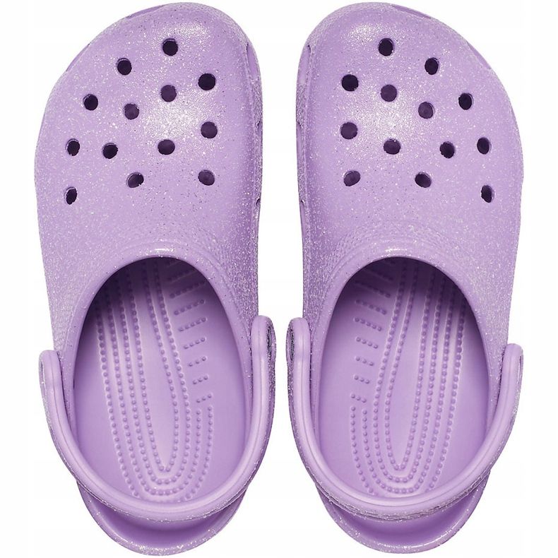 Sabot Crocs Classic Glitter pentru femei Violet 205942 5PR 1