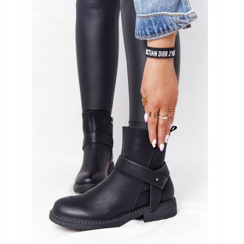 PJ1 Cizme calde negre pentru femei Muncitori Alivia negru 2 PJ1 Cizme calde negre pentru femei Muncitori Alivia negru 2