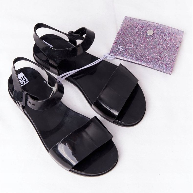 Sandale de cauciuc parfumate Eco Friendly ZAXY HH285127 Negru 2