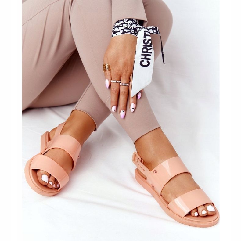 Sandale de cauciuc parfumate Eco Friendly ZAXY HH285164 Portocaliu bej 1 Sandale de cauciuc parfumate Eco Friendly ZAXY HH285164 Portocaliu bej 1