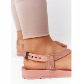 Sandale de cauciuc parfumate ecologice ZAXY HH285167 Nud bej roz 1