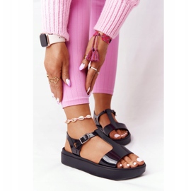 Sandale de cauciuc parfumate Eco Friendly ZAXY HH285116 Negru 2