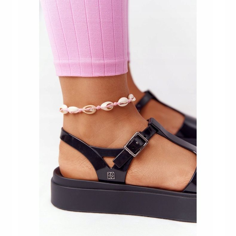 Sandale de cauciuc parfumate Eco Friendly ZAXY HH285116 Negru 1
