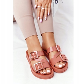 Papuci de cauciuc ecologici parfumați ZAXY HH285106 Ceglaste maro 2