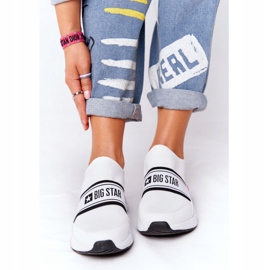 Încălțăminte sport Slip-On Memory Foam Big Star HH274538 Alb 2