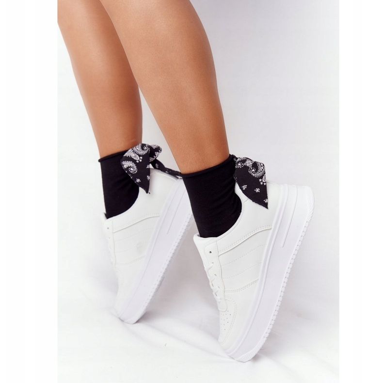 PS1 Încălțăminte sport de damă de pe platformă albă This Is Me 2