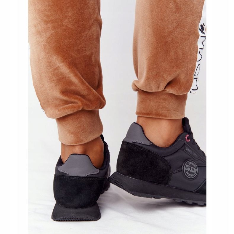 Încălțăminte sport de damă Memory Foam Big Star HH274528 Negru 2