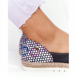 Maciejka 05056-01 Balerini din piele neagră negru multicolor 1 Maciejka 05056-01 Balerini din piele neagră negru multicolor 1