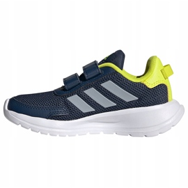 Pantofi copii Adidas Tensaur Run C gri-verde FY9196 albastru marin 1