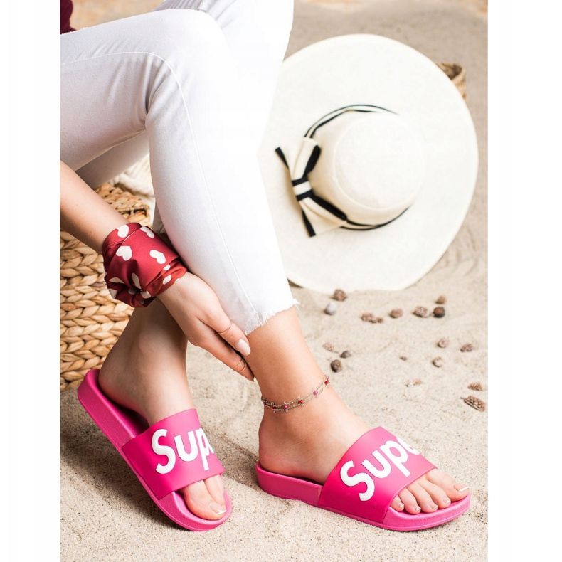 Seastar Papuci de cauciuc super roz 1