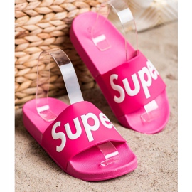 Seastar Papuci de cauciuc super roz 2