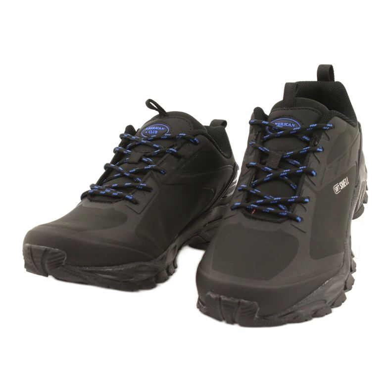 American Club Încălțăminte sport ADI legată cu coajă moale impermeabilă americană HL17 negru albastru 1 American Club Încălțăminte sport ADI legată cu coajă moale impermeabilă americană HL17 negru albastru 1
