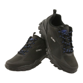 American Club Încălțăminte sport ADI legată cu coajă moale impermeabilă americană HL17 negru albastru 3 American Club Încălțăminte sport ADI legată cu coajă moale impermeabilă americană HL17 negru albastru 3