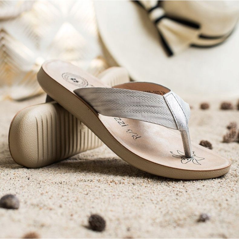 Evento Flip-flops confortabile gri 1