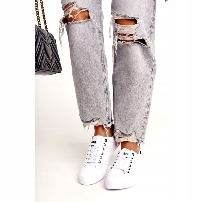 Pantofi Big Star W W274835 Alb 3