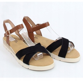 Sandale dama negre 1031-15 Negre maro negru 1