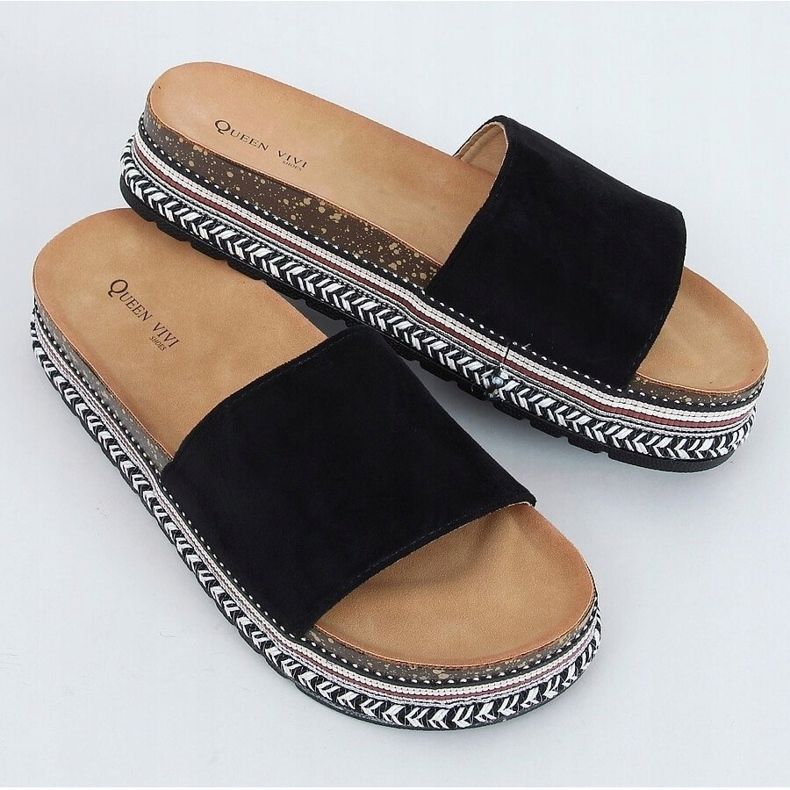 Papuci de plută negri 218-211 Negri negru 1 Papuci de plută negri 218-211 Negri negru 1