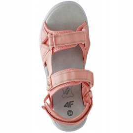 Sandale pentru fete 4F roz deschis HJL21 JSAD001 56S 1