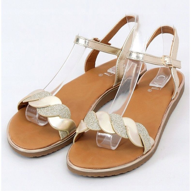 Sandale dama aur 123-5 Aur de aur 1