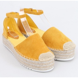 Sandale cu miere espadrile 2138 Galben 1