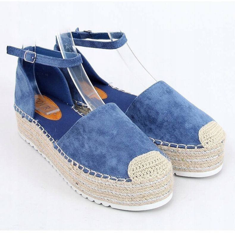 Espadrile, sandale albastre 2138 Albastru 1