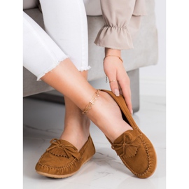 Diamantique Mocasini clasici maro 1