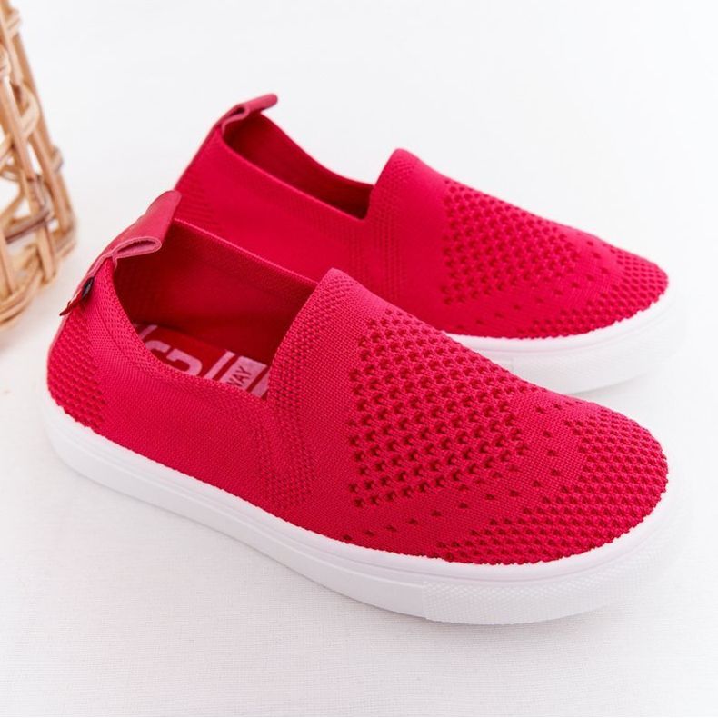 Slip-On pentru copii Big Star HH374102 Fuchsia roz 2